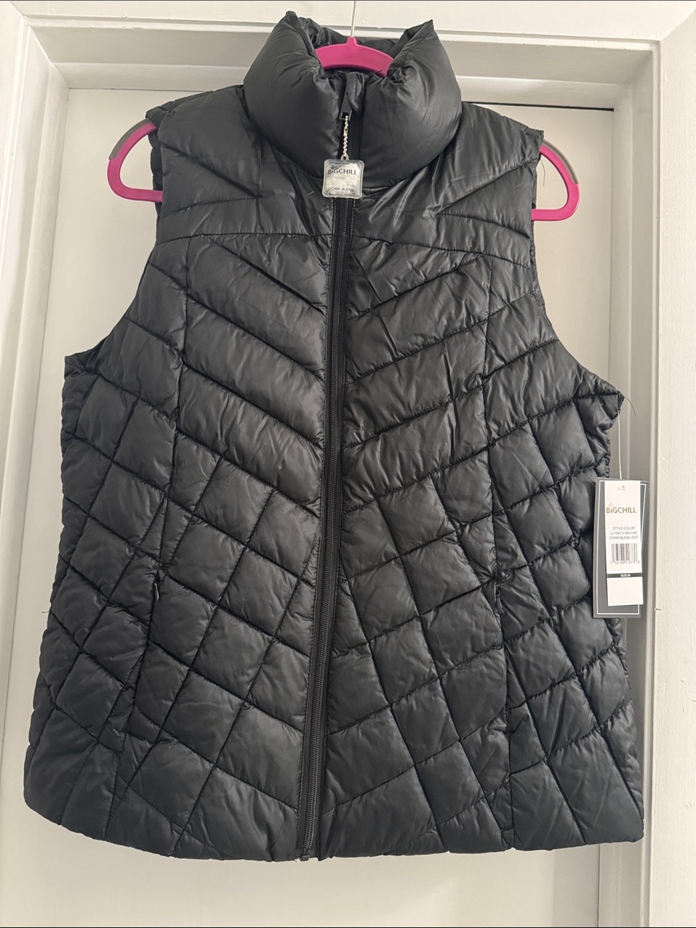 Big Chill Women's Chevron Quilted Puffer Vest